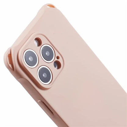 For iPhone 16 Pro Case Four Corners Fall Protection TPU Back Cover