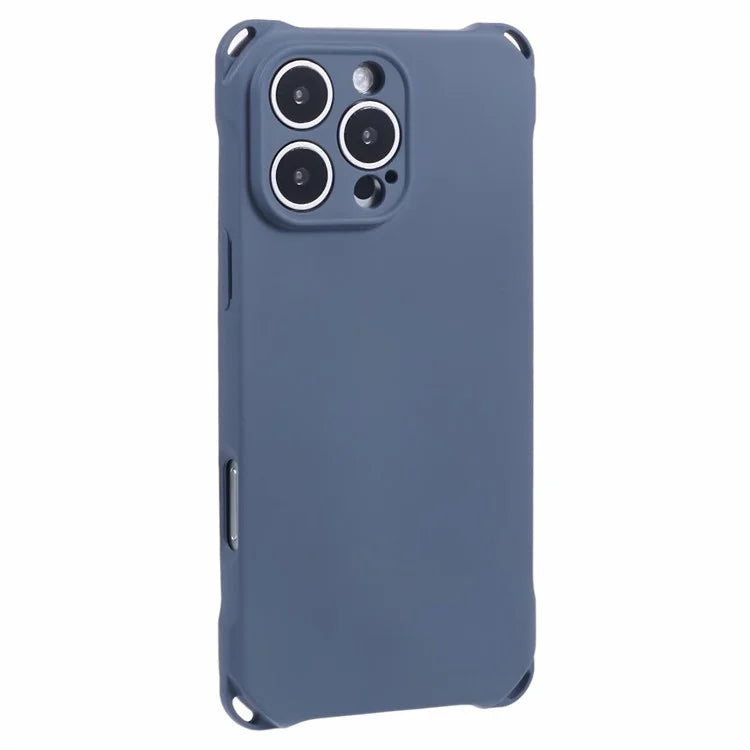 For iPhone 16 Pro Case Four Corners Fall Protection TPU Back Cover