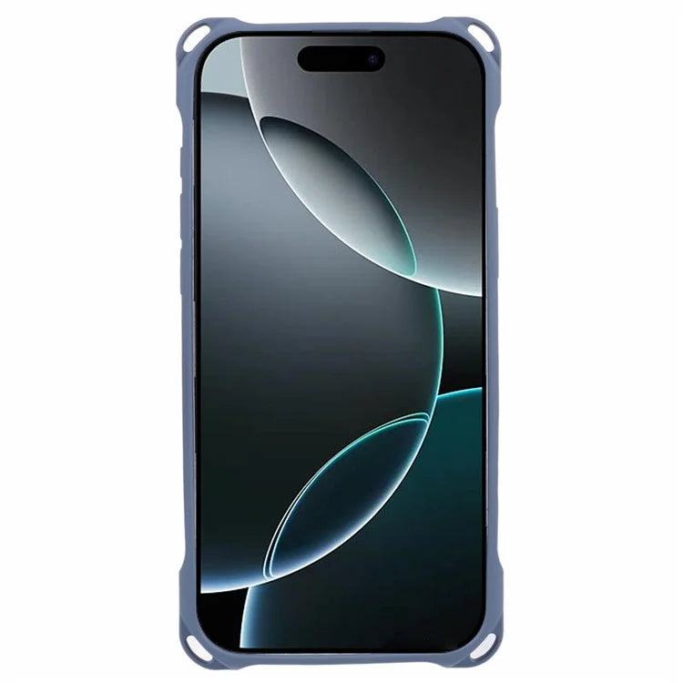 For iPhone 16 Pro Case Four Corners Fall Protection TPU Back Cover