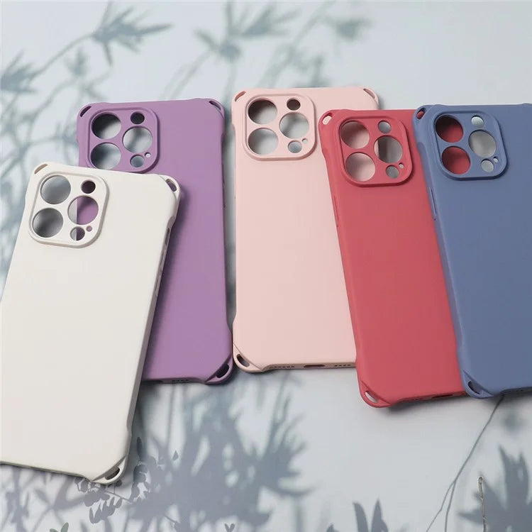 For iPhone 16 Pro Case Four Corners Fall Protection TPU Back Cover
