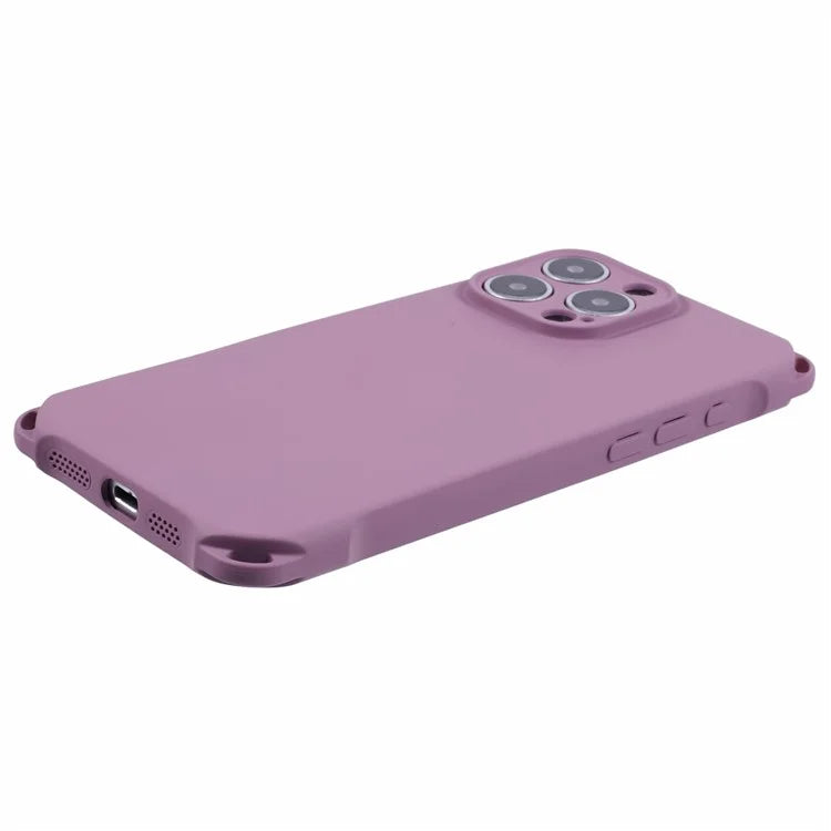 For iPhone 16 Pro Case Four Corners Fall Protection TPU Back Cover