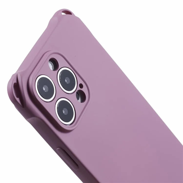For iPhone 16 Pro Case Four Corners Fall Protection TPU Back Cover