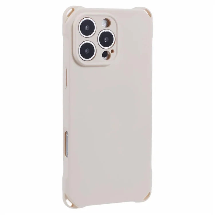 For iPhone 16 Pro Case Four Corners Fall Protection TPU Back Cover