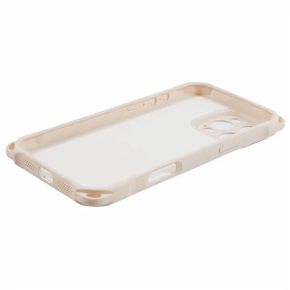 For iPhone 16 Pro Case Four Corners Fall Protection TPU Back Cover