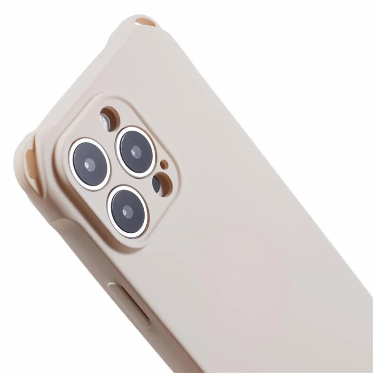 For iPhone 16 Pro Case Four Corners Fall Protection TPU Back Cover