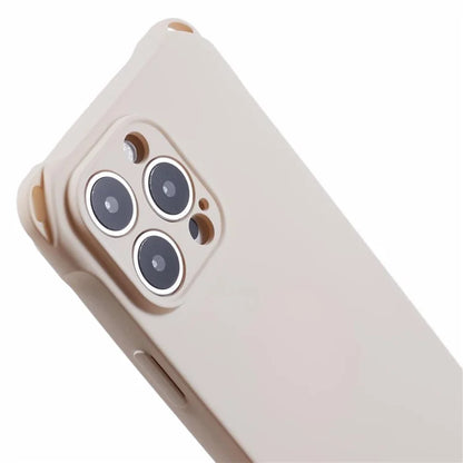 For iPhone 16 Pro Case Four Corners Fall Protection TPU Back Cover