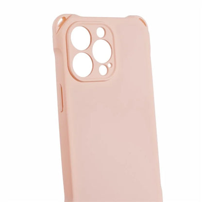 For iPhone 16 Pro Max Case Four Corner Anti Drop TPU Phone Cover with Hanging Rope