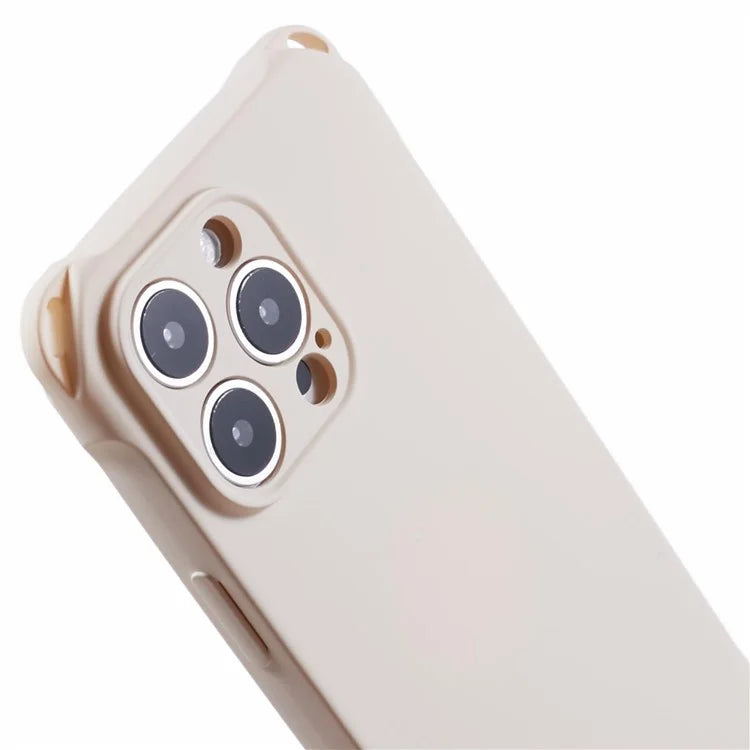 For iPhone 16 Pro Max Case Four Corner Anti Drop TPU Phone Cover with Hanging Rope