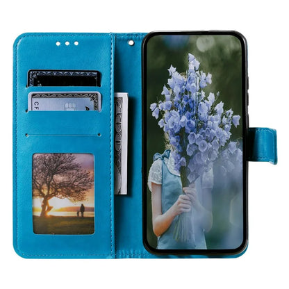 For Samsung Galaxy A06 Case Imprinted Totem PU Leather Wallet Stand Phone Cover