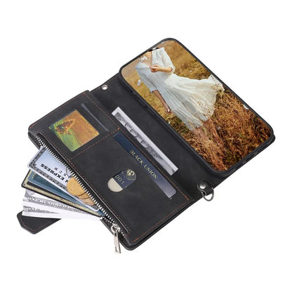 Style 005 For Samsung Galaxy A06 Wallet Case Rhombus Stitching Line PU Leather Phone Cover