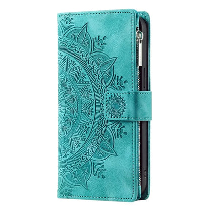 Style 006 For Samsung Galaxy A06 Wallet Case PU Leather Phone Cover Mandala Flower Pattern