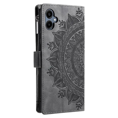 Style 006 For Samsung Galaxy A06 Wallet Case PU Leather Phone Cover Mandala Flower Pattern