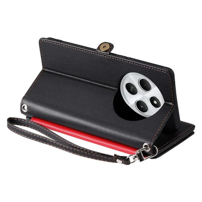 015 Style For Xiaomi Redmi 14C 4G Case TPU+PU Leather Wallet Phone Cover with Straps
