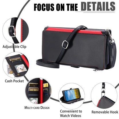 015 Style For Xiaomi Redmi 14C 4G Case TPU+PU Leather Wallet Phone Cover with Straps