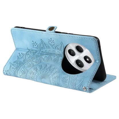 Style 016 For Xiaomi Redmi 14C 4G Case Skin Feel Totem Imprinted Wallet Leather Phone Cover
