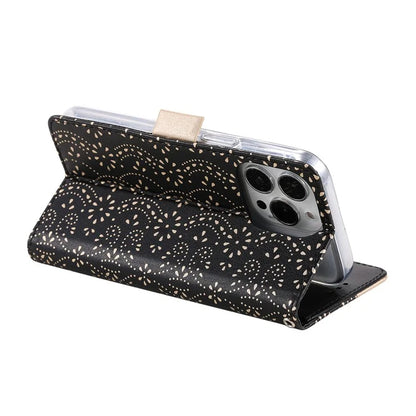 For iPhone 16 Pro Max Wallet Case PU Leather Zipper Pocket Phone Cover