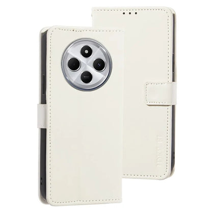 IDEWEI For Xiaomi Redmi 14C 4G Stand Case Crazy Horse Texture Leather Phone Cover