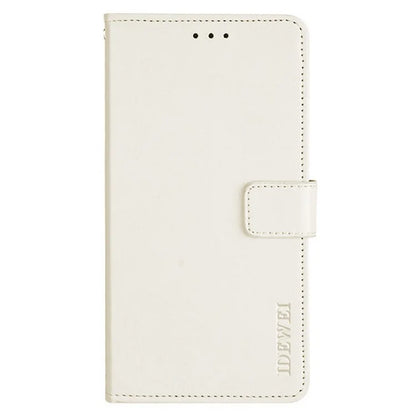 IDEWEI For Xiaomi Redmi 14C 4G Stand Case Crazy Horse Texture Leather Phone Cover