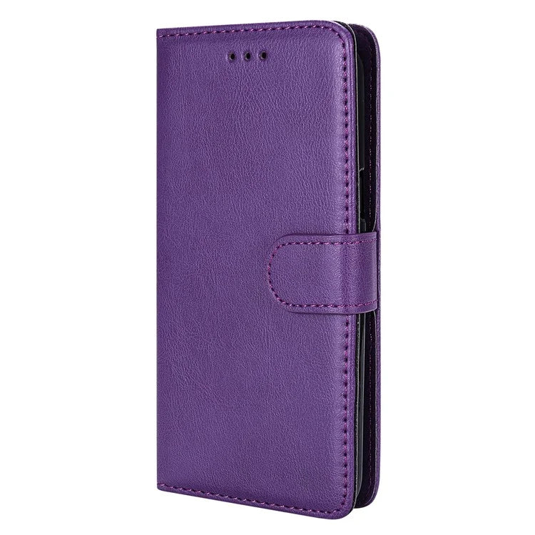 KT Leather Series-3 For iPhone 16 Pro Max Case PU Leather 2 in 1 Wallet Phone Cover Magnetic Detachable