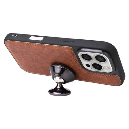 KT Leather Series-3 For iPhone 16 Pro Max Case PU Leather 2 in 1 Wallet Phone Cover Magnetic Detachable