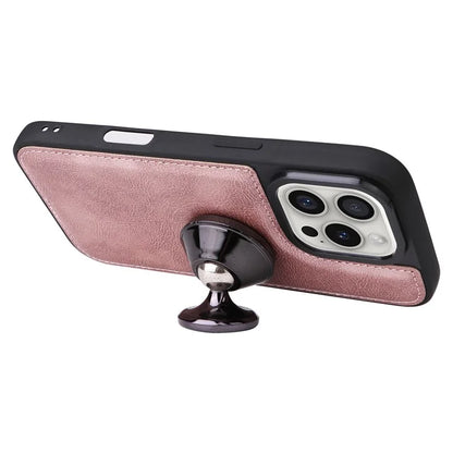 KT Leather Series-3 For iPhone 16 Pro Max Case PU Leather 2 in 1 Wallet Phone Cover Magnetic Detachable