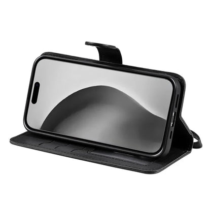 KT Leather Series-3 For iPhone 16 Pro Max Case PU Leather 2 in 1 Wallet Phone Cover Magnetic Detachable