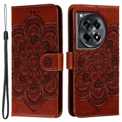 For OnePlus Ace 3 5G Case PU Leather Mandala Imprinted Design Wallet Phone Cover