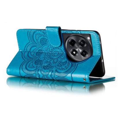 For OnePlus Ace 3 5G Case PU Leather Mandala Imprinted Design Wallet Phone Cover