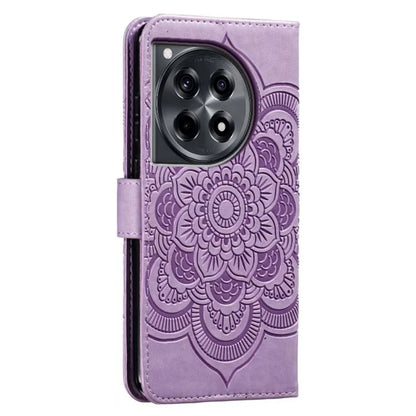 For OnePlus Ace 3 5G Case PU Leather Mandala Imprinted Design Wallet Phone Cover
