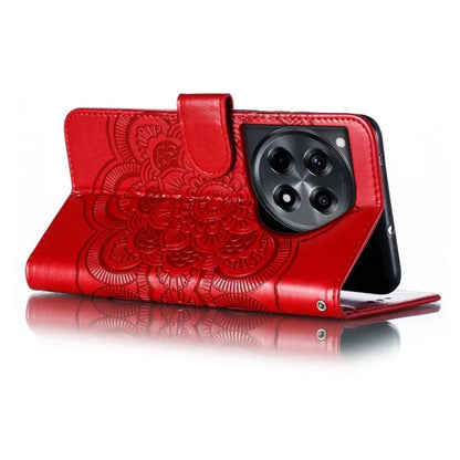 For OnePlus Ace 3 5G Case PU Leather Mandala Imprinted Design Wallet Phone Cover