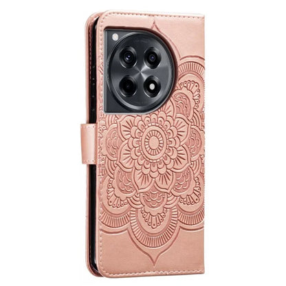 For OnePlus Ace 3 5G Case PU Leather Mandala Imprinted Design Wallet Phone Cover