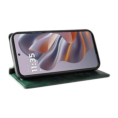 YIKATU YK-006 For Motorola Edge 50 Neo 5G Case Wallet Litchi Grain Leather Phone Cover Magnetic Auto-Absorbed