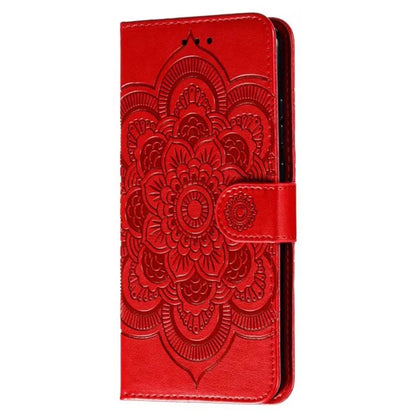For Samsung Galaxy S23 FE Case PU Leather Mandala Imprinted Design Wallet Phone Cover