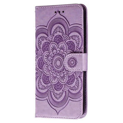For Samsung Galaxy A25 5G (Global) (161.0 x 76.5 x 8.3mm) Case PU Leather Mandala Wallet Phone Cover