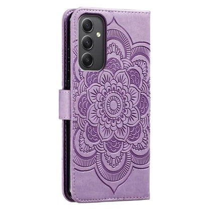 For Samsung Galaxy A25 5G (Global) (161.0 x 76.5 x 8.3mm) Case PU Leather Mandala Wallet Phone Cover