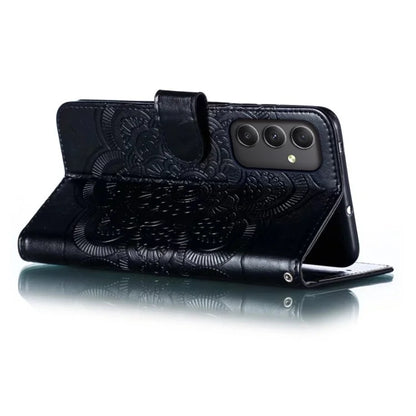 For Samsung Galaxy A35 5G Case PU Leather Mandala Imprinted Design Wallet Phone Cover