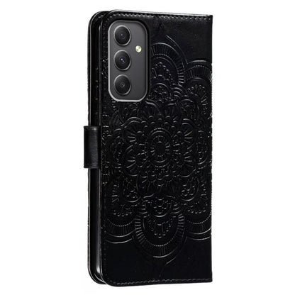 For Samsung Galaxy A35 5G Case PU Leather Mandala Imprinted Design Wallet Phone Cover