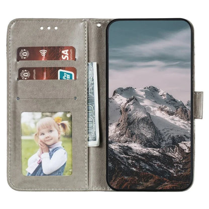 For Samsung Galaxy A55 5G Case PU Leather Mandala Imprinted Design Wallet Phone Cover