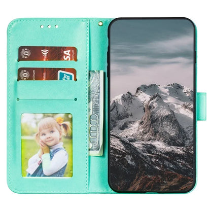 For Samsung Galaxy A15 4G / 5G Case PU Leather Mandala Imprinted Design Wallet Phone Cover