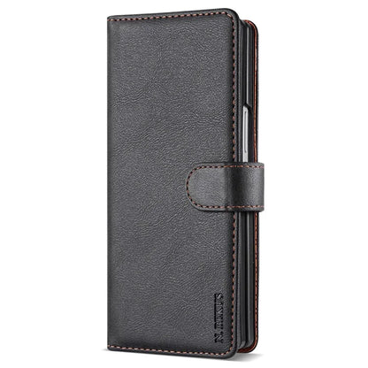 N.BEKUS CSJ-001 For Samsung Galaxy Z Fold6 5G Stand Case PU Leather Wallet Phone Cover