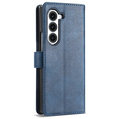 N.BEKUS CSJ-001 For Samsung Galaxy Z Fold6 5G Stand Case PU Leather Wallet Phone Cover