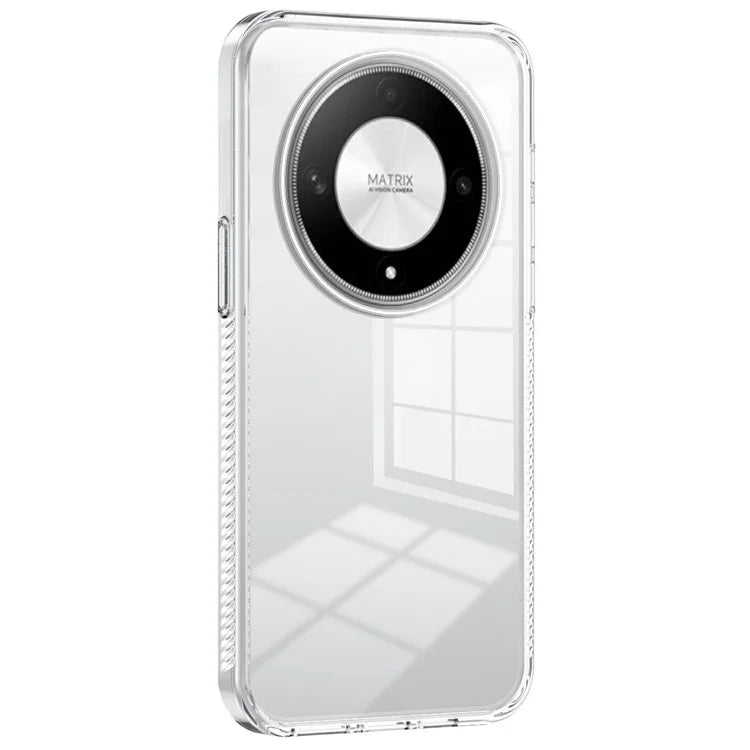 For Honor Magic6 Lite 5G Clear Phone Case TPU PC Anti-Slip Drop-Proof Back Cover