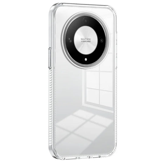 For Honor X9b 5G Clear Phone Case TPU PC Anti-Slip Drop-Proof Back Cover