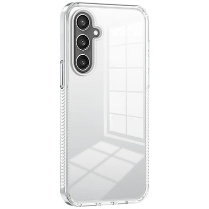 For Samsung Galaxy S24+ Clear Phone Case TPU PC Anti-Slip Drop-Proof Back Cover