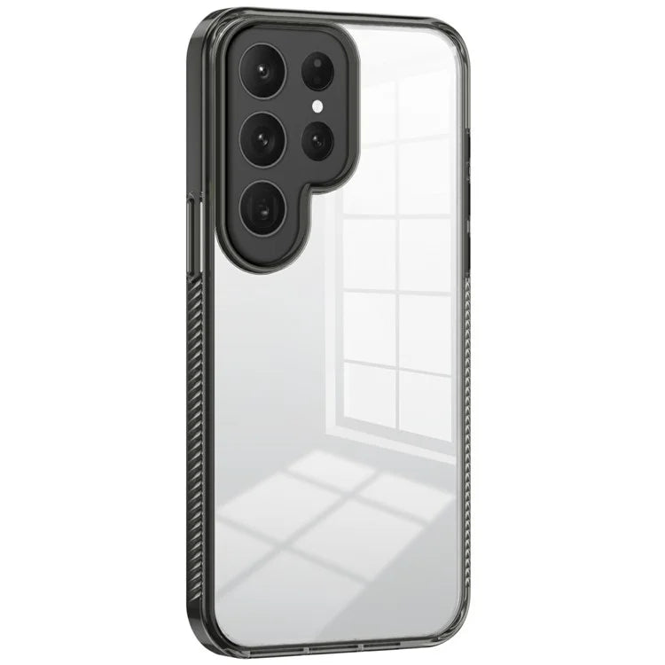 Forsamsung Galaxy S24 Ultra Clear Phone Case TPU PC Anti-Slip Drop-Proof Back Cover