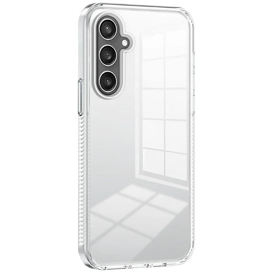 For Samsung Galaxy S23 FE Clear Phone Case TPU PC Anti-Slip Drop-Proof Back Cover