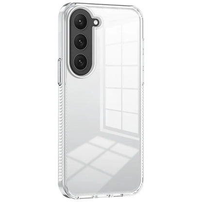 For Samsung Galaxy S23 Clear Phone Case TPU PC Anti-Slip Drop-Proof Back Cover