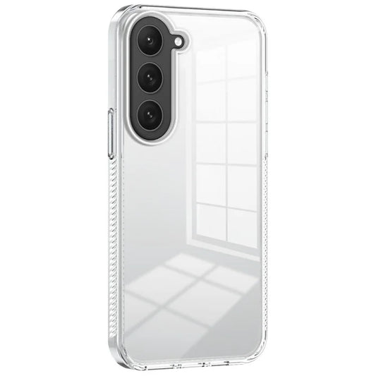 For Samsung Galaxy S23 Clear Phone Case TPU PC Anti-Slip Drop-Proof Back Cover