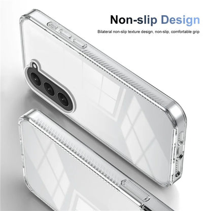 For Samsung Galaxy S23 Clear Phone Case TPU PC Anti-Slip Drop-Proof Back Cover