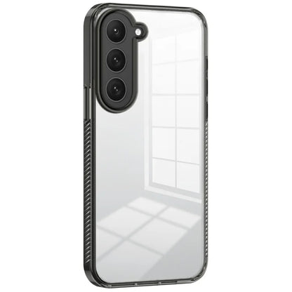 For Samsung Galaxy S23 Clear Phone Case TPU PC Anti-Slip Drop-Proof Back Cover